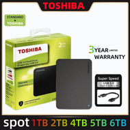 Toshiba Canvio Basics HDD 1TB 2TB 4TB 5TB 6TB | USB 3.0 External Hard Drive  Data Storage Plug Play 