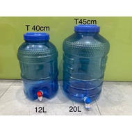 UK 6, 12 & 19 Liter Tap Water Gallon