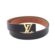 [Used] Louis LOUIS VUITTON Belt, Ceinture LV Initials Madeleine Reversible M9521 Leather Belt, Women