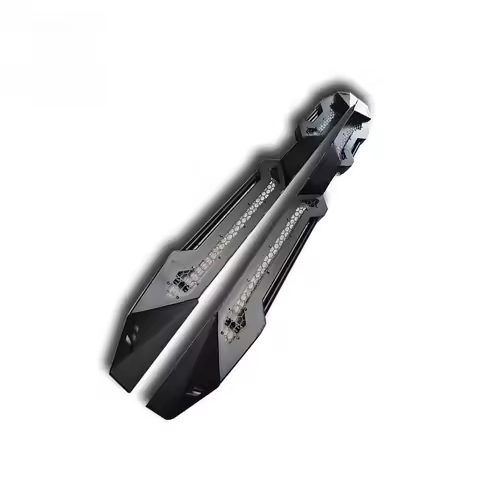 Multi-fit Steel Side Steps Running Boards for D-max Triton Hilux 4x4 Off-road