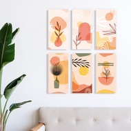 Aesthetic Wall Decoration Display for Minimalist Boho Abstract Home Cafe Room E7