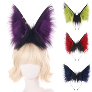 Animal ear headband, wolf ear headband, fox ear headband, animal ear accessory lolita New plush styl