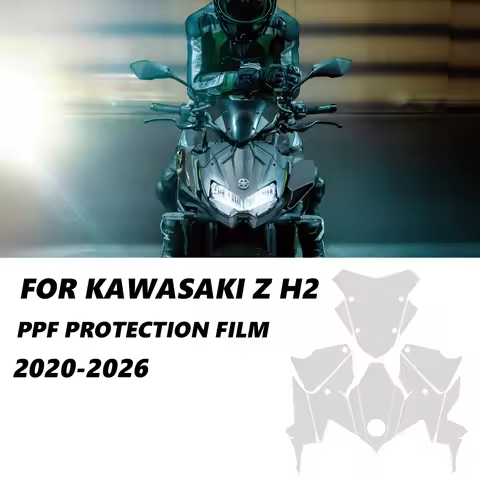 For Kawasaki Z H2 2020-2026 Motorcycle PPF TPU Protective Film ZH2 Paint Invisible Fairing Scratch W