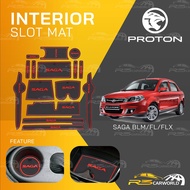 [𝐈𝐧𝐭𝐞𝐫𝐢𝐨𝐫 𝐒𝐥𝐨𝐭 𝐌𝐚𝐭] PROTON SAGA BLM FL FLX Rubber Anti-slip Accessories Accessori Bodykit Aksesori K