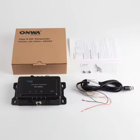 ONWA KS-200A+ AIS Transponder Marine AIS 5 watts Class B+ AIS Transponder Support nmea2000 with wifi