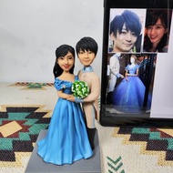 新婚 婚禮小物 結婚禮物訂製 客製化 新郎新娘 人偶 公仔 似颜绘