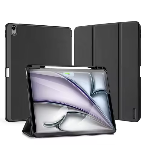 DUX DUCIS Trifold Stand Tablet Case for iPad Pro 11 iPad Air 13 Mini 6/7 iPad10/11 2025 with Stylus 