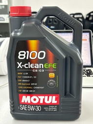 (5 Litre) Motul 8100 X-CLEAN EFE (5W30) Fully Synthetic Engine Oil