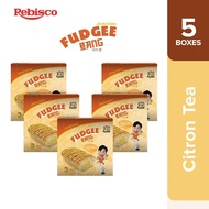 Fudgee Barr Fudgee Bang Citron Tea 45g x 4pcs per display box (Set of 5)