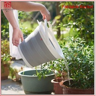 [SGHOMEPLUS1] Foldable Bucket Foldable Portable Outdoor Water Pail Bucket Retractable Barrel