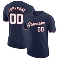 Black Color Customized Football Jersey for Men Polyester Football Short Sleeves Athletic T- Shirts