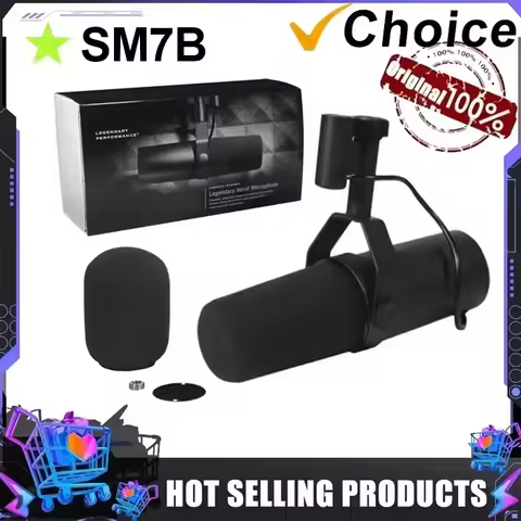 SM7B microphone sm7b dynamic microphone podcast studio set for Live/Stage Recording Podcasting cardi