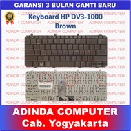 Keyboard hp Pavilion DV3-1000 DV3-2000 DV3-2100 DV3-220 Brown Brown