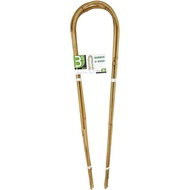 3 Feet Natural U-Hoops Bamboo, Mininfa Garden Trellis, Bamboo Trellis U-Shape for Plant Support - 3 