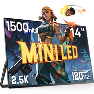 UPERFECT[Local Delivery] OLED Portable Monitor 2.5K 14inch 60hz 2560*1600 100%SRGB 1500 Nits Brightn