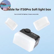 Alittlesearch 1/3Pcs Camera Accessories Portable Flash Soft Light Box For  IT30PRO Camera Flash Whit