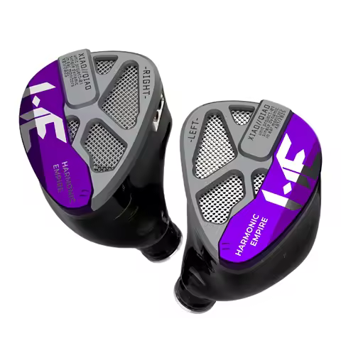 TANGZU HE Xiaoqiao Semi-Open Single Dynamic Driver IEM In-Ear Monitor Wired Hifi Music Earbuds