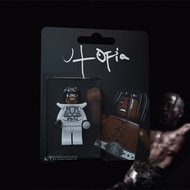 Travis Scott Merchandise Handmade Hanging Card Toy UTOPIA UTOPIA Album Building Block Minifigure
