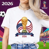 Hadiah World Cup World Cup 2026 World Cup souvenir WORLD CUP World Cup Merchandise Printed T-Shirt F