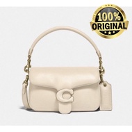 BIG SALE ! ORIGINAL 100% ! Tas Wanita Coach Pillow Tabby Shoulder Bag 18 Ivory Tas Wanita Branded Terbaru Ori Authentic Preloved cabtik Murah Untuk Pesta Kondangan Kantor Acara