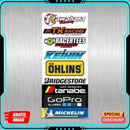 8.8 Small Racing Sticker Pack Motorcycle Sticker/ Honda Ohlins Kawahara Ey64 Sticker/