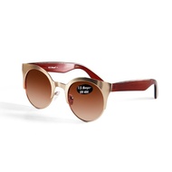 AJ Morgan Venus Sunglasses Gold Brown Lens Color