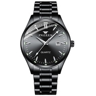 FNGEEN 2111 Jam Tangan Pria Anti Air Original 100% Bisnis Fashion Mewah Stainless Steel Quartz Watch