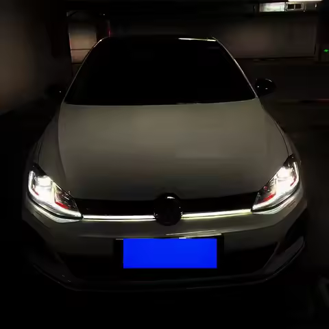 For Volkswagen VW Golf 7 Golf 7.5 GTI Golf 7.5 R Line Front Grille Lamp Bumper Headlight Dynamic Lig