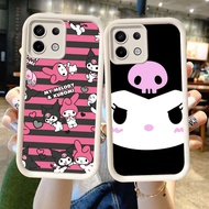 NA-48 Kuromi Shockproof Casing for Infinix 7 GT 20 Tecno POP 7 Spark GO ITEL A80 P65 Pro