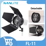 Nanlite FL-11 Fresnel Lens FM Mount Photography Light Accessories 10°-45° Focus and Floodlight Adjus