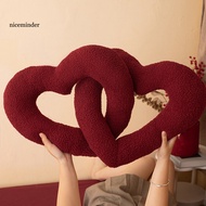 Knot Design Throw Pillow Soft and Comfortable Knot Pillow Romantic Love Knot Plush Pillow Perfect Va
