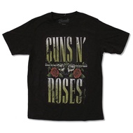 Men T shirt Guns N Roses Big Logo Black