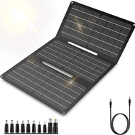 40wHigh Efficiency Solar Panel Single Crystal Silicon Folding Solar Photovoltaic Panel Outdoor Portable Battery Charger