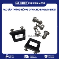 Givi case mounting Pad for M-Biker bag, Givi E22N case mounting Pad