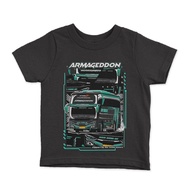 Armagedon Bus Kids T-Shirt V.1 Fashion Tops for Boys and Girls Distro Ages 1 2 3 4 5 6 7 8 9 10 11 1