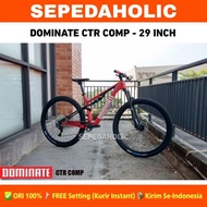 SEPEDAUNG MTB DOMINATE CTR COMP 29 INCH CARBON 11 SPEED FULL SUSP - bicycle storeku