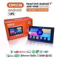 ORCA ADR-9988 ECO LITE 7 Inch Android Head Unit 2GB 32GB Ram Orca Double Din Android 7 Inch/