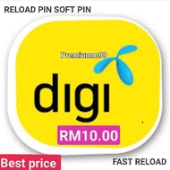 ⊙DIGI RELOAD PIN NUMBER/SOFT (RM10.00)