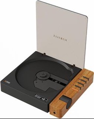 【全新】Syitren R300 便攜式復古藍牙 CD 播放機 復古木黑