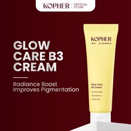 [KOPHER Official] Glow Care B3 Cream 50ml : Whitening Moisturiser Pigmentation Corrector Inhibits Me