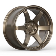 Forged 5x120 5x114.3 18 Inch Replica Volk Racing Te37 for Model S Jdm Car Wheels Rim