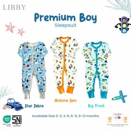 LB013 Libby Sleep Suit Premium 6-9 Months Jumpsuit Pajamas Sleepwear for Baby Boys