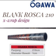 Ogawa Rosca 210cm Strong Threaded Blank Carbon Hollow Rod Material