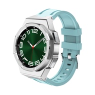 Protective Case+Band for Samsung Galaxy Watch 6 Classic 43mm 47mm Strap + Case Cover+Bracelet for Ga