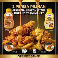 Veribite Halal Sos Mustard Algerian Mustard Sauce Algerian Sauce Salad Dressing Sauce Burger Wrap