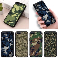 Huawei Y6 Pro Y6S 2019 Y6 Prime 2018 Y7 Prime Army Green Camouflage Soft Silicone Phone Case