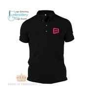MICROFIBER DRY FIT JERSEY LOGO SULAM Embroidery T Shirt Yes Mobile Network 5G Data Fast Speed Baju B