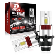 High Bright D2S D4S LED Headlights Replacement Original HID D2R D4R LED Plug and Play 6000K 12V