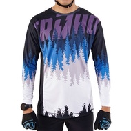 Jerjhon Unisex Long Sleeve Cycling Jersey - MTB Wild