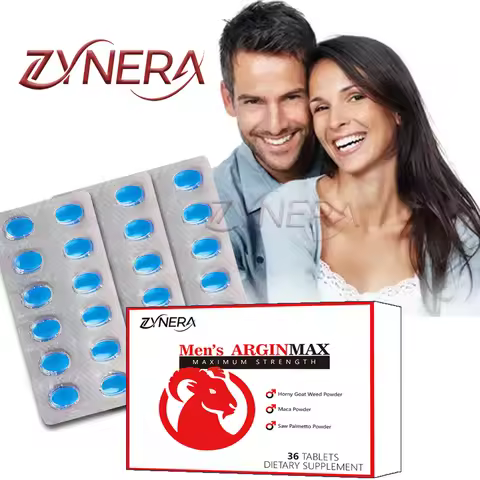 Epimedium Male Supplement- with Maca Powder, Saw Palmetto, Panax Ginseng 100% Pure Energy Tablets fo